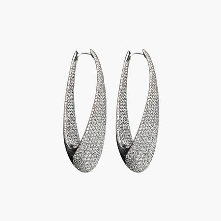 Diamond Dream Hoop Earrings