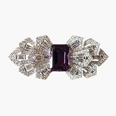 Radiant Splendor Amethyst Ring