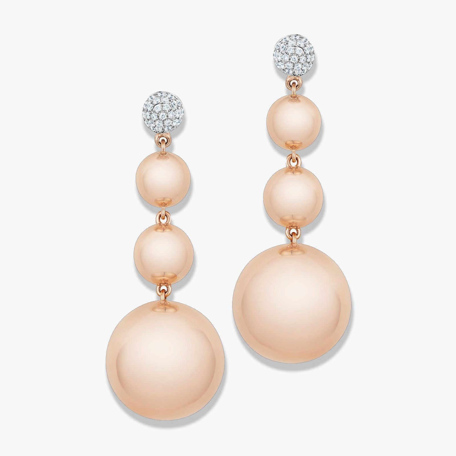 Gioia Rose Gold Earrings