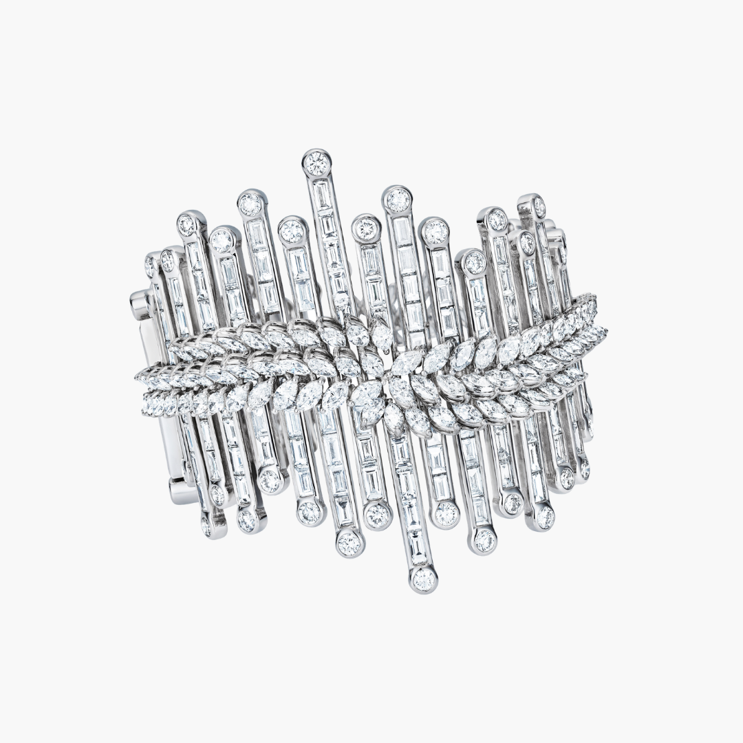 Galaxy Diamond Cuff Bracelet