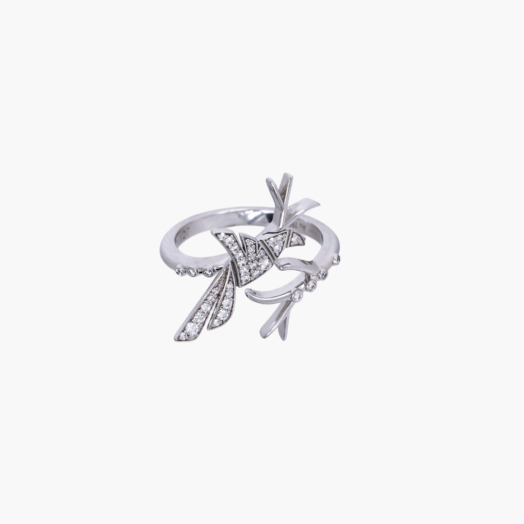Envol Libre White Ring