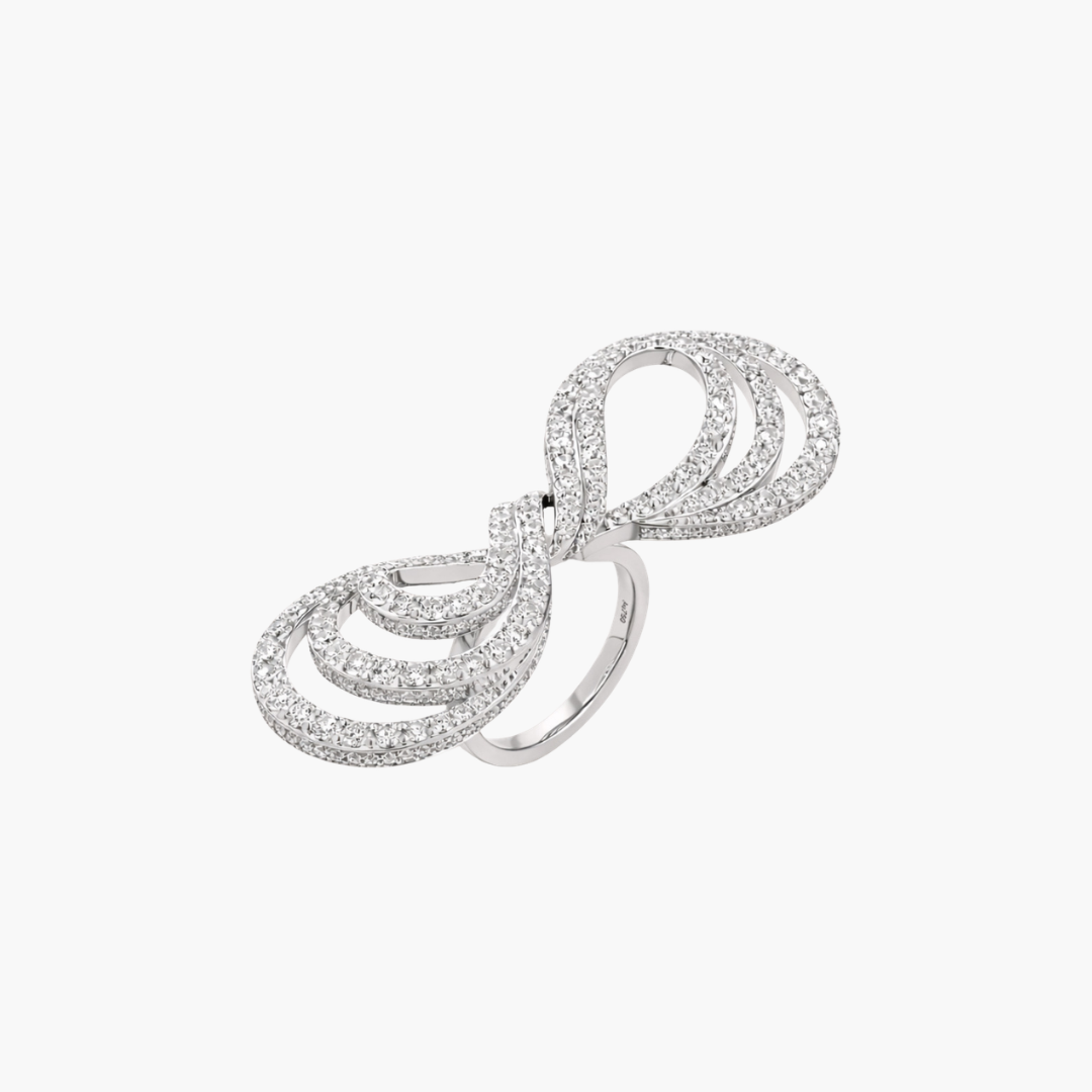 Carousel Harmony White Ring