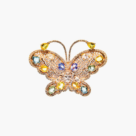 Sapphira Butterfly Ring