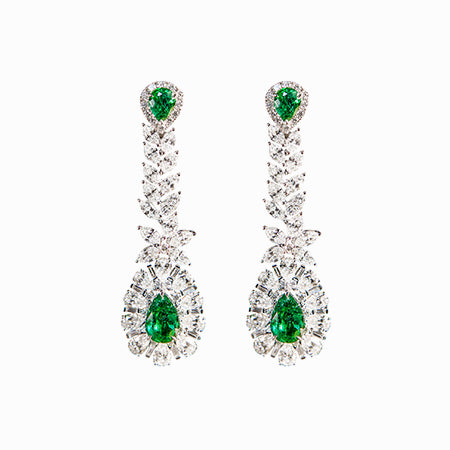 Emerald Earrings