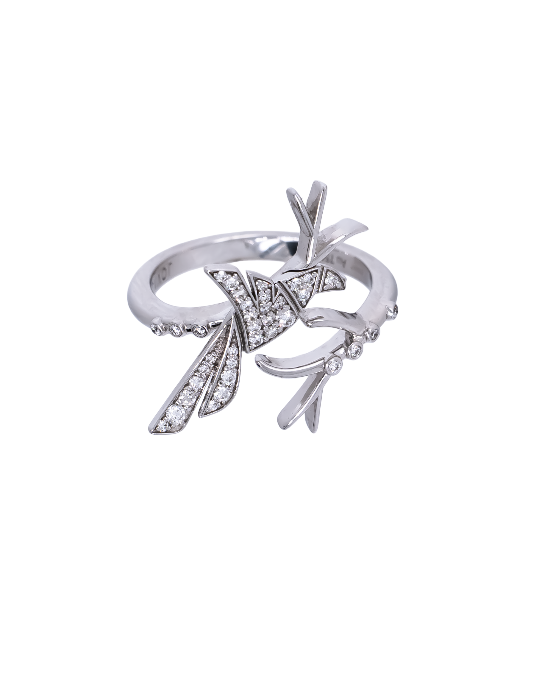 Envol Libre White Ring