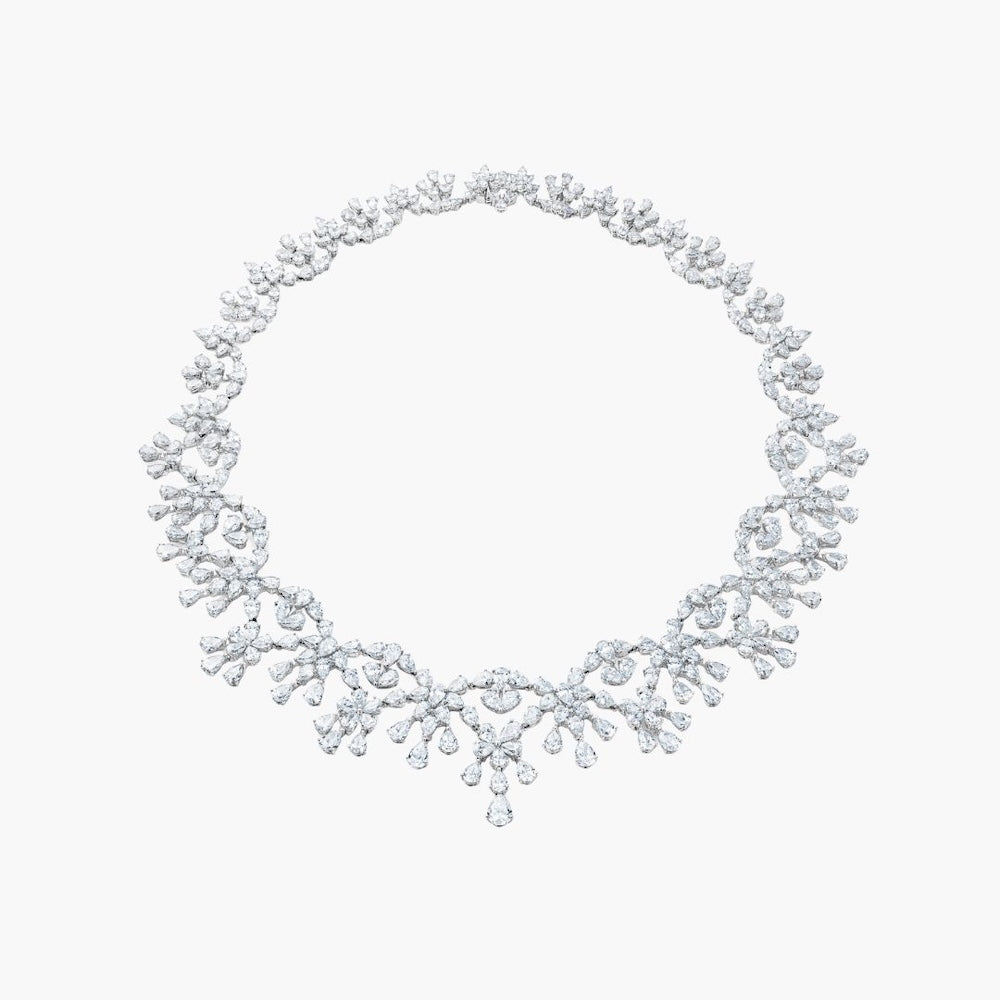 Eternal White Diamond Necklace