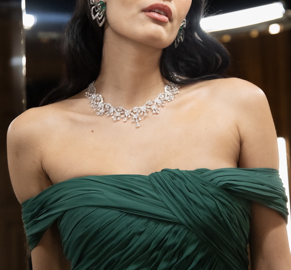 Eternal White Diamond Necklace