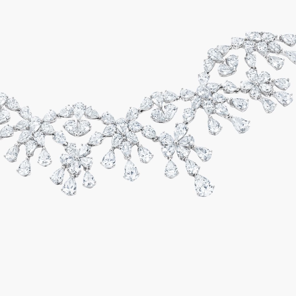 Eternal White Diamond Necklace