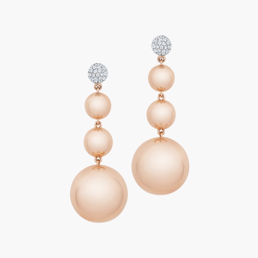 Gioia Rose Gold Earrings