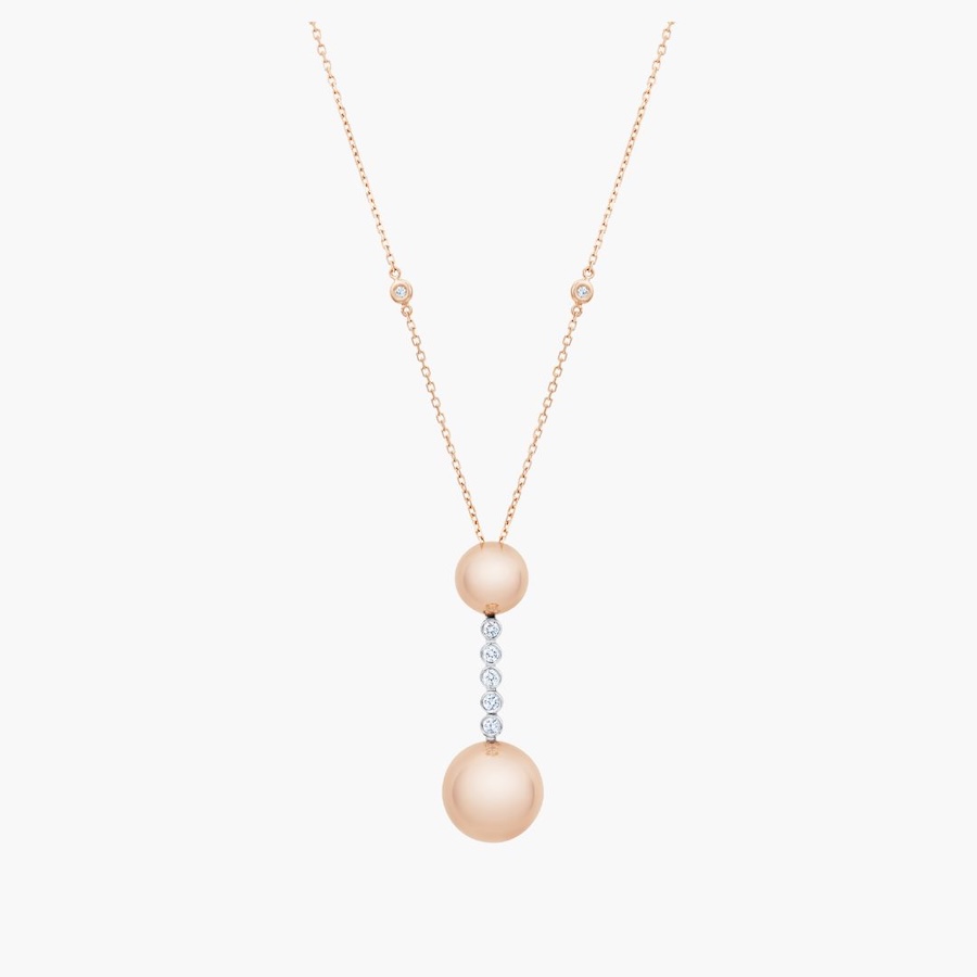 Bambina Necklace Rose Gold 