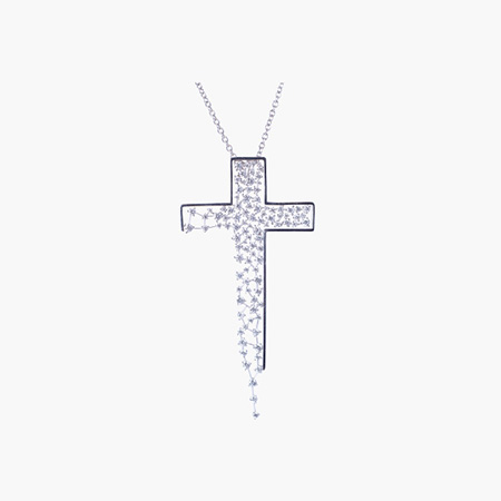 Emilia Cross Necklace and Pendant
