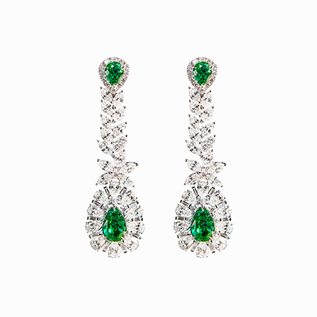 Emerald Starstruck Earrings