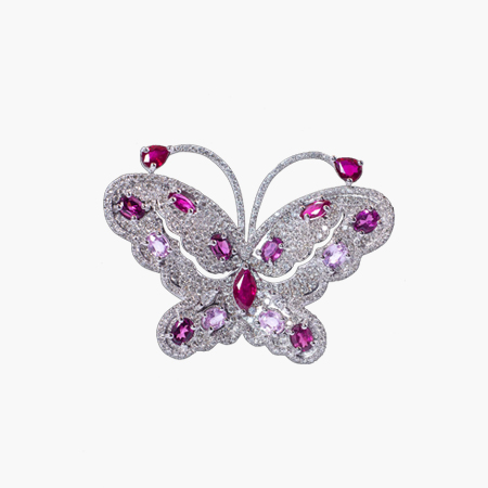 Sapphira Butterfly Ring